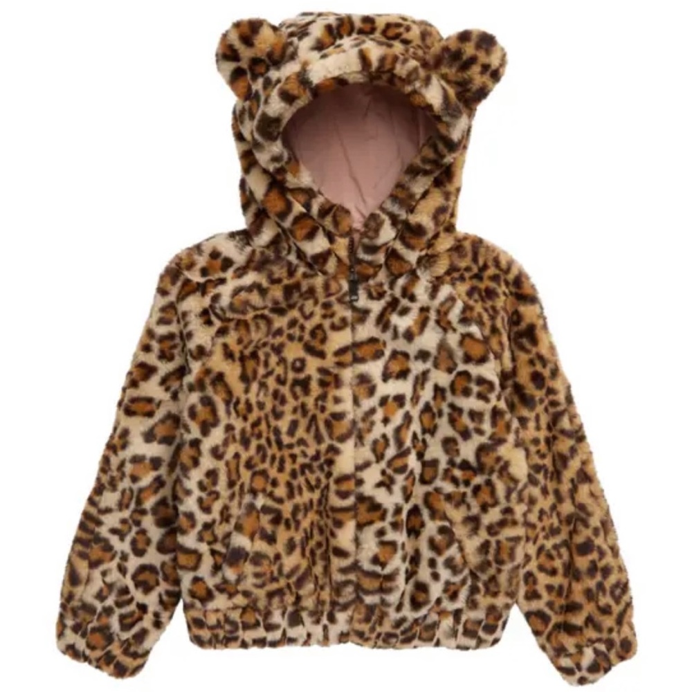 Tucker and Tate animal print hooded jacket